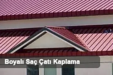 İstanbul Boyalı Saç Çatı Kaplama